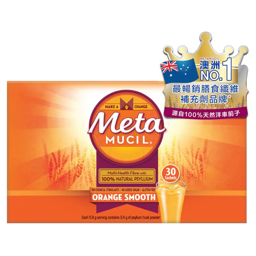 Metamucil Orange Smooth 30 sachets ME·MORI
