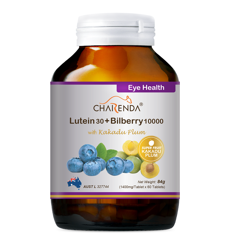 Lutein 30 + Blueberry 10000 Concentrated Essence Tablets (Add Kakadu Plum)