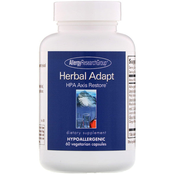 Allergy Research Group, Herbal Adapt, HPA Axis Restore, 60 Vegetarian Capsules