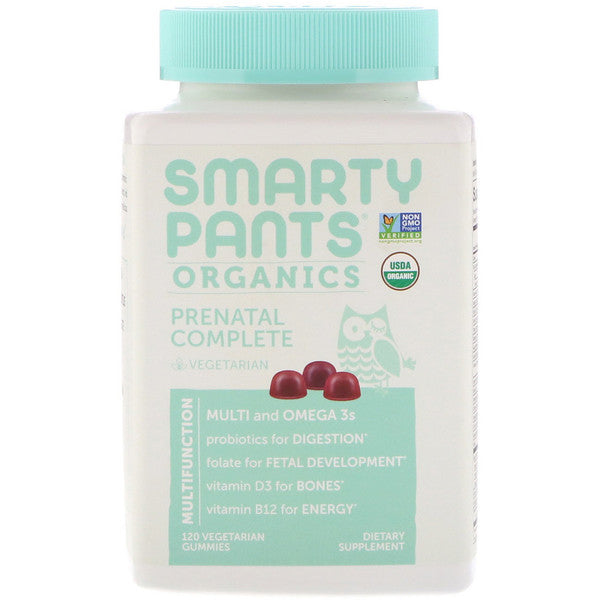 SmartyPants, Organics, Prenatal Complete, 120 Vegetarian Gummies