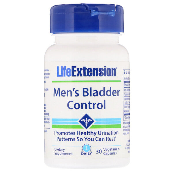 Life Extension, Men's Bladder Control, 30 Vegetarian Capsules