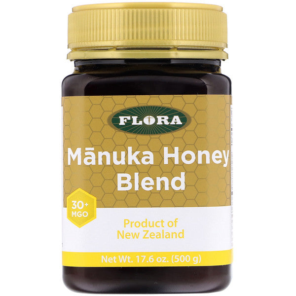 Flora, Manuka Honey Blend, MGO 30+, 17.6 oz (500 g)