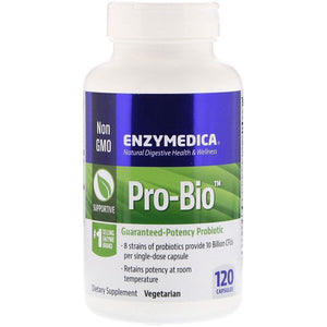 Enzymedica, Pro-Bio, Guaranteed Potency Probiotic, 120 Capsules