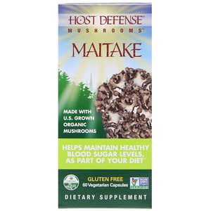 Fungi Perfecti, Mushrooms, Organic Maitake, 60 Vegetarian Capsules