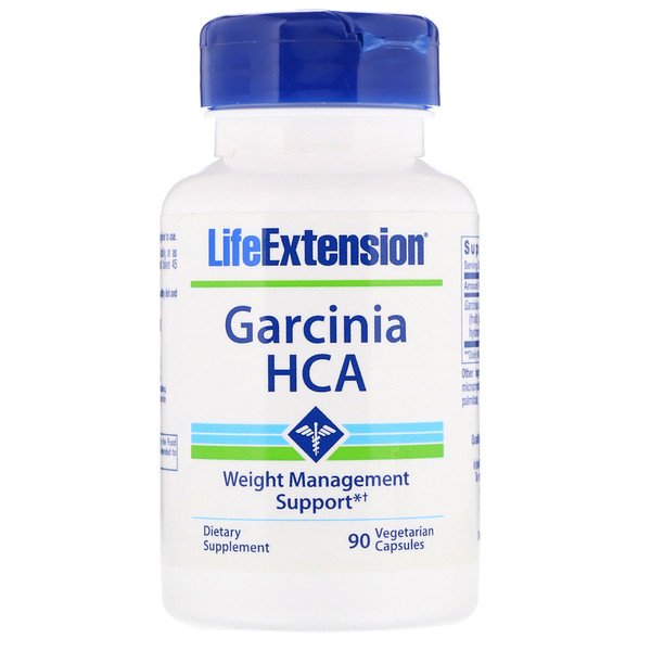 Life Extension, Garcinia HCA, 90 Vegetarian Capsules