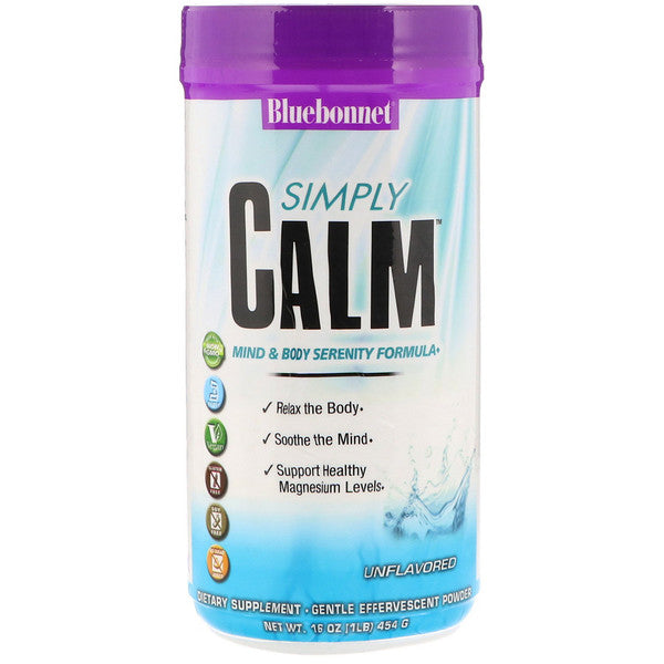 Bluebonnet Nutrition, Simply Calm, Unflavored, 16 oz (454 g)