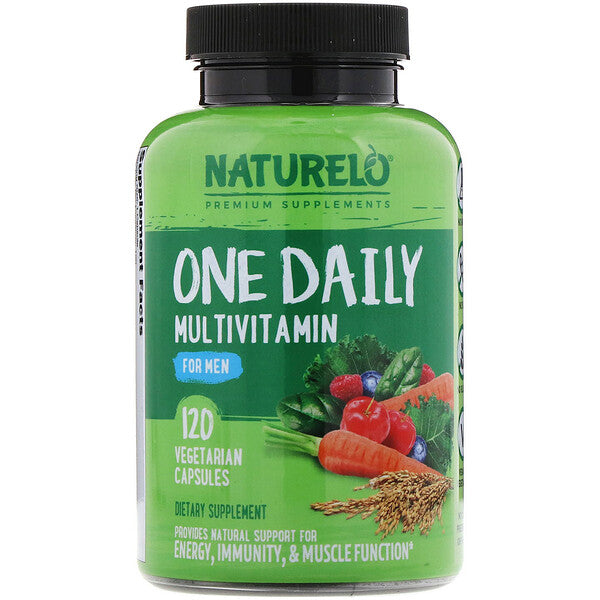 NATURELO, One Daily Multivitamin for Men, 120 Vegetarian Capsules