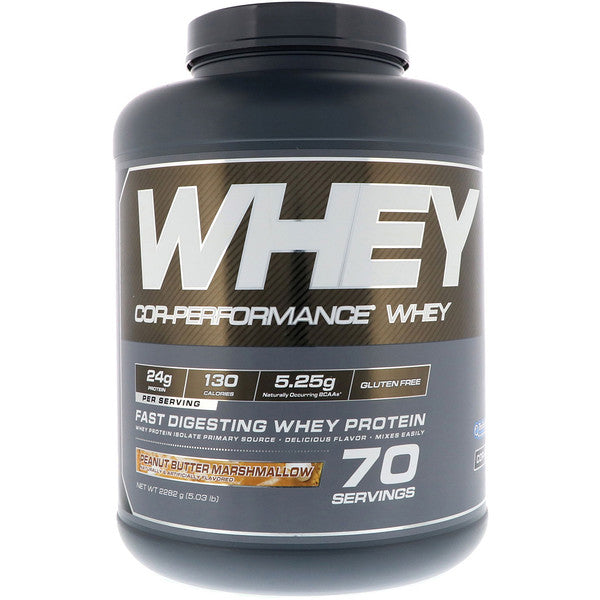 Cellucor, Cor-Performance Whey, Peanut Butter Marshmallow, 5.03 lb (2282 g)