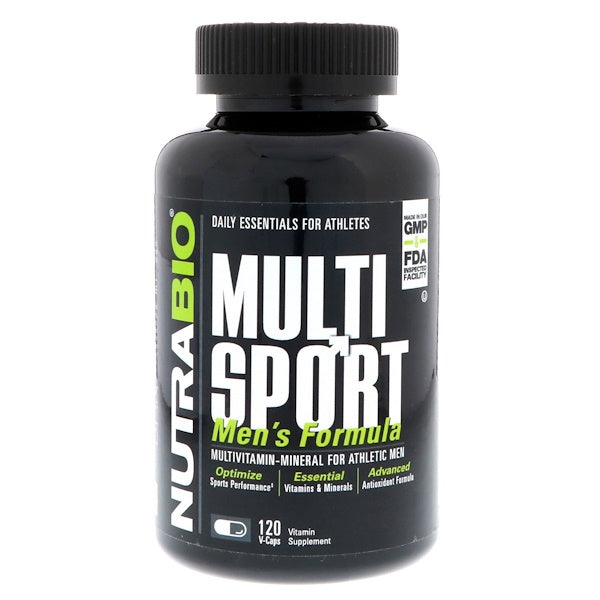 NutraBio Labs, MultiSport Men's Formula, 120 V-Caps