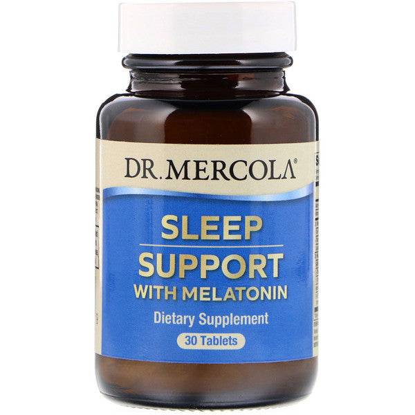 Dr. Mercola, Sleep Support with Melatonin, 30 Tablets