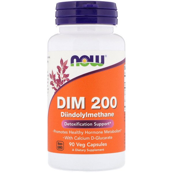 Now Foods, DIM 200, 90 Veg Capsules