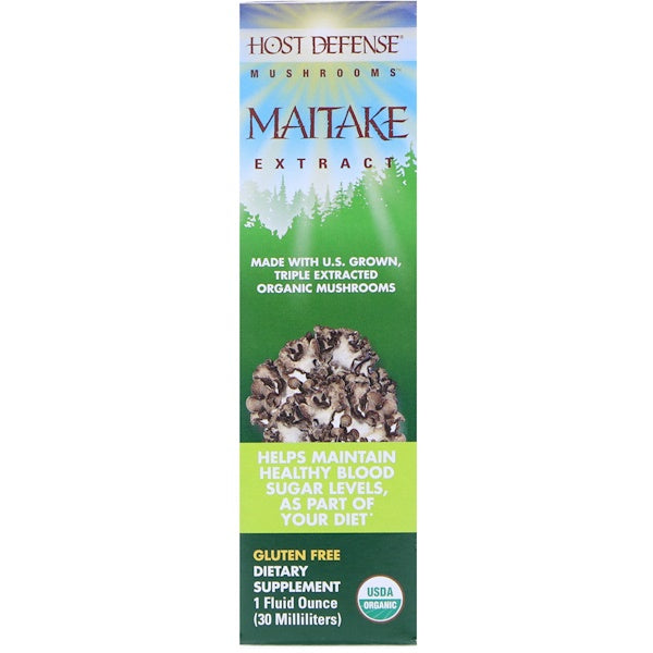 Fungi Perfecti, Mushrooms, Organic Maitake Extract, 1 fl oz (30 ml)