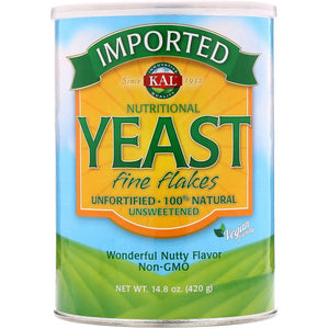 KAL, Imported, Nutritional Yeast, Fine Flakes, 14.8 oz (420 g)