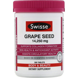 Swisse, Ultiboost, Grape Seed, 14,250 mg, 300 Tablets