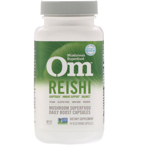 Organic Mushroom Nutrition, Reishi, 667 mg, 90 Vegetarian Capsules