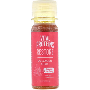 Vital Proteins, Collagen Shot, Restore, Turmeric & Tart Cherry, 2 fl oz (59 ml)
