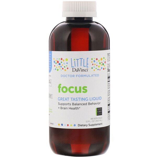 Little DaVinci, Focus Liquid, 12 fl oz (360 ml)