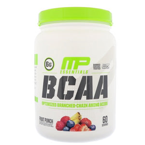 MusclePharm, Essentials, BCAA, Fruit Punch, 1.14 lbs (516  g)