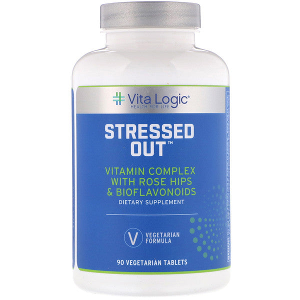 Vita Logic, Stressed Out, 90 Vegetarian Tablets