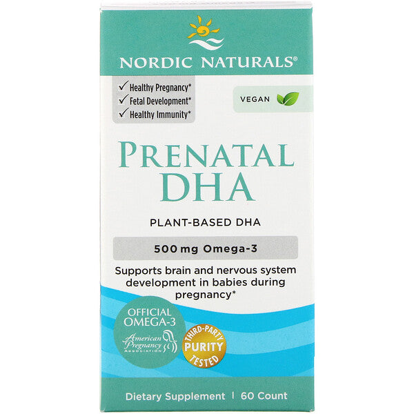 Nordic Naturals, Prenatal DHA, 500 mg, 60 Soft Gels