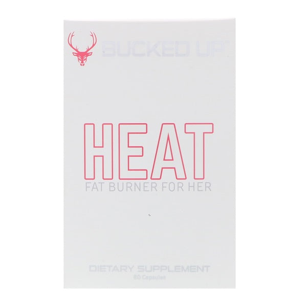 Bucked Up, Heat, Fat Burner For Her, 60 Capsules