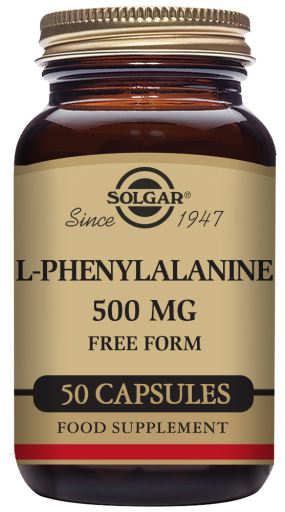 L-Phenylalanine 500 mg 50 Capsules