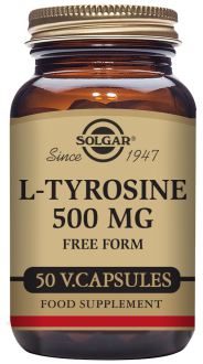 L-Tyrosine 500 mg 50 Capsules