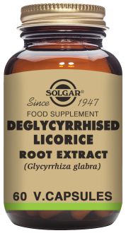 Deglycyrrhised Licorice Root Extract - 60 Vegetable Capsules