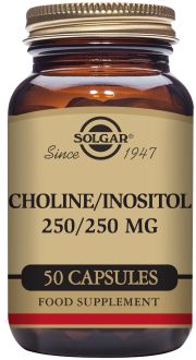 Choline Inositol 250/250 mg 50 Capsule