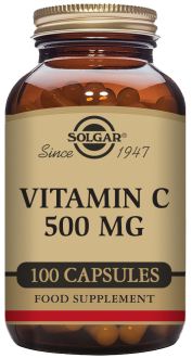 Vitamin C 500 mg 100 Vegetable Capsules