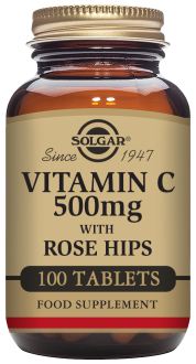 Vitamin C 500 mg with Rose Hips 100 Tablets