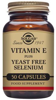 Vitamin E Selenium 50 Capsules