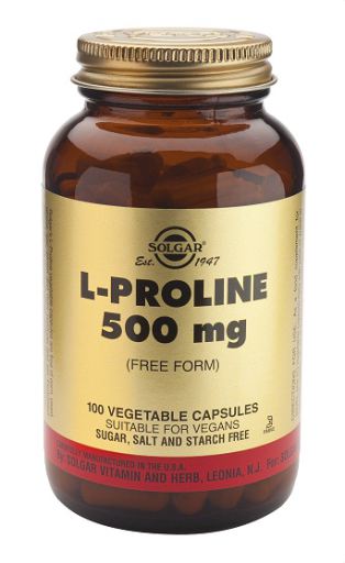 L-Proline 500 mg 100 Vegetable Capsules