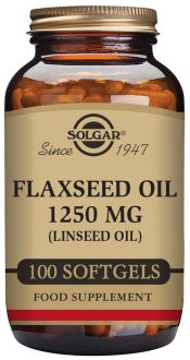 Flaxseed Oil 1250 mg 100 Softgels