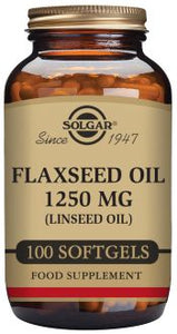 Flaxseed Oil 1250 mg 100 Softgels