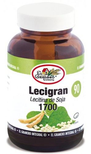 Soy Lecithin 1700mg Lecigran. 90Perlas 90