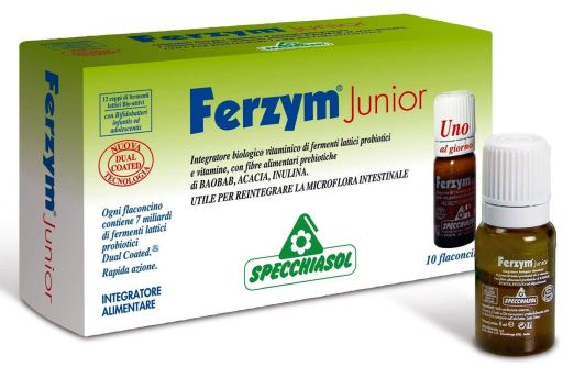 Ferzym Junior Vials 10 x 8 ml