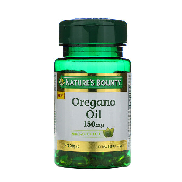 Nature's Bounty, Oregano Oil, 150 mg, 90 Softgels