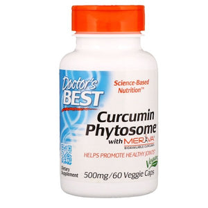 Doctor's Best, Curcumin Phytosome with Meriva, 500 mg, 60 Veggie Caps