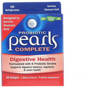 Nature's Way, Probiotic Pearls Complete, 90 Softgels