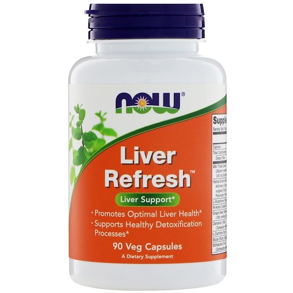 Now Foods, Liver Refresh, 90 Veg Capsules