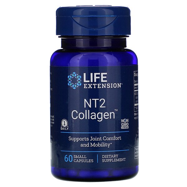 Life Extension, NT2 Collagen, 60 Small Capsules
