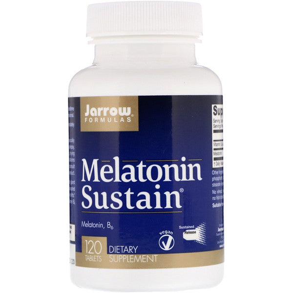 Jarrow Formulas, Melatonin Sustain, 120 Tablets