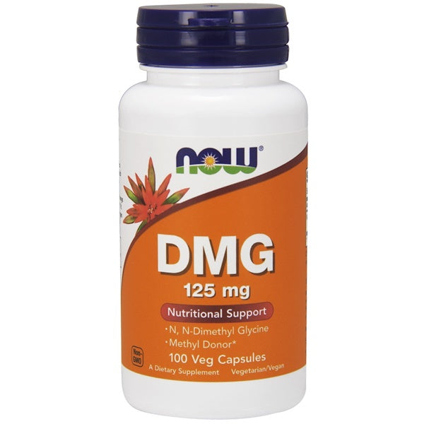 Now Foods, DMG, 125 mg, 100 Veg Capsules