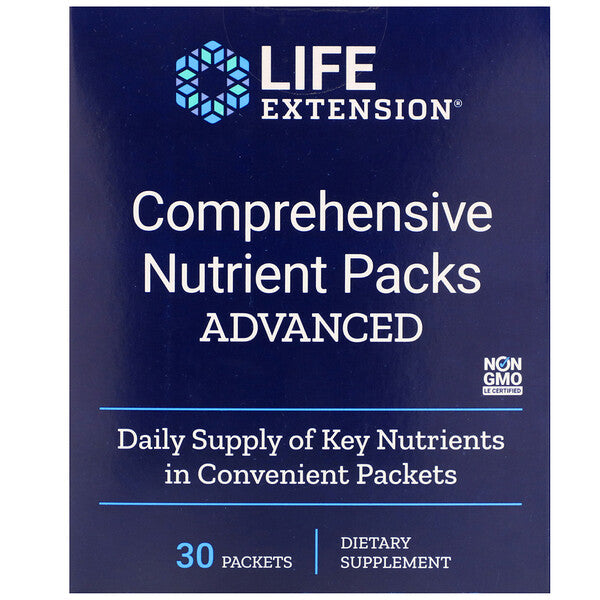 Life Extension, Comprehensive Nutrient Packs Advanced, 30 Packets