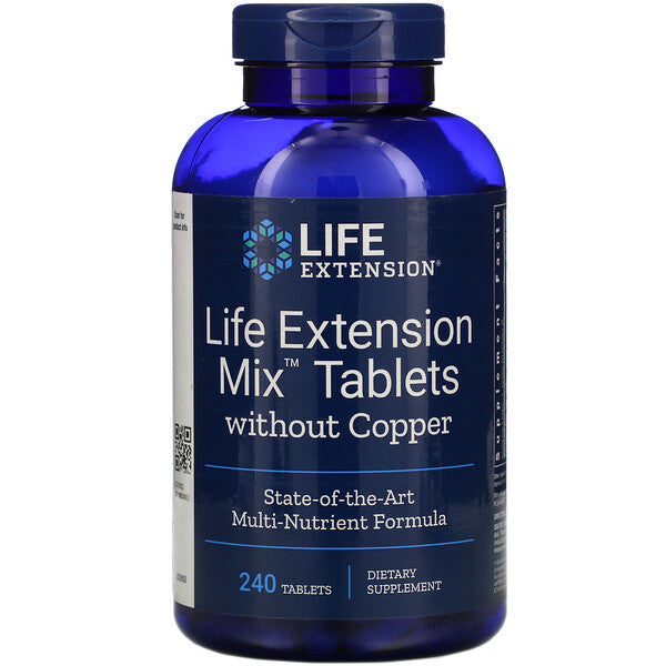 Life Extension, Life Extension Mix Tablets without Copper, 240 Tablets