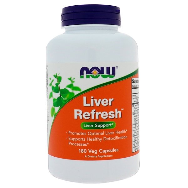 Now Foods, Liver Refresh, 180 Veg Capsules