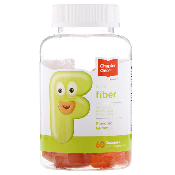 Chapter One, F Is For Fiber, Flavored Gummies, 60 Gummies