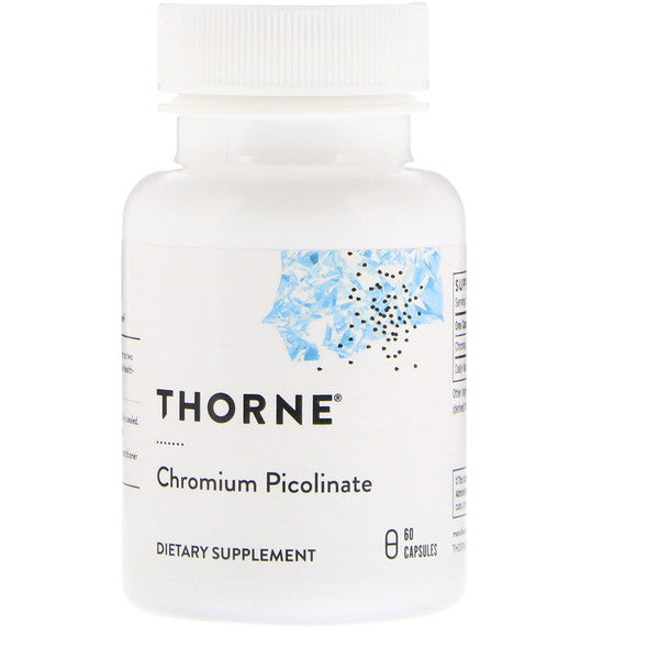 Thorne Research, Chromium Picolinate, 60 Capsules