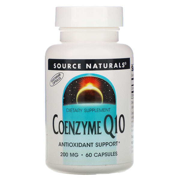 Source Naturals, Coenzyme Q10, 200 mg, 60 Capsules